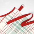 thumbnail image 5 of Holiday Time Christmas Buffalo Check Apron – Festive Holiday Baking Apron, 5 of 6