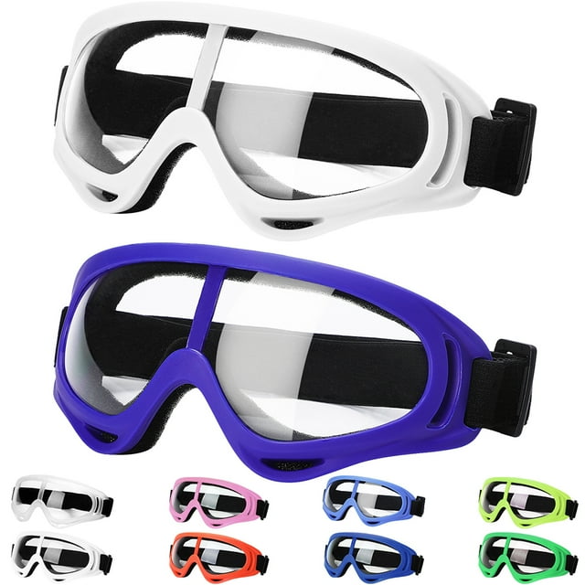 Bangcool 2 Pair Cycling Goggles Creative Protective Safety Goggles Motorcycle Goggles