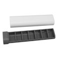 thumbnail image 2 of Organizador de medicinas Ticfox 7 días Mini portátil blanco y gris, 2 of 14