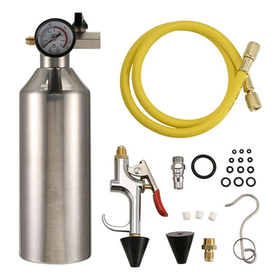 Air Conditioning Flushing Kit, Car Pipe Cleaning Tool Set, R134A R404 System