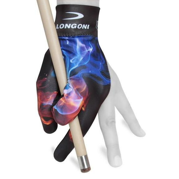 Longoni Billiard Pool Cue Glove Fancy Color Explosion Collection 2 for Left hand