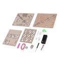 thumbnail image 3 of Wooden Crane Model Composite Wood Remote Control Educational 3D Crane Assembly Model for Experiment, 3 of 5