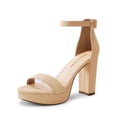 thumbnail image 1 of Sandalia de Mujer DREAM PAIRS DWUMHS2508 Plataforma Tacón 2.5 cm, 1 of 7