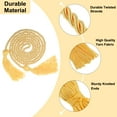thumbnail image 3 of Uxcell 2Pack 67" Graduation Honor Cord with Tassel Braided Graduation Rope Gold, 3 of 6
