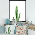 thumbnail image 2 of Designart 'Green Cactus South Western Plant' Tropical Framed Canvas Wall Art Print, 2 of 5