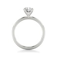 thumbnail image 3 of BEST Jewel Simple Solitaire Wedding Diamond Ring for Women's - 1.5 Ct Round Cut Moissanite in 14K White Gold Plated Ring - Elegant Engagement Ring for Her - A Timeless Choice for Love, 3 of 3