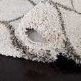 thumbnail image 4 of Safavieh Hudson Shag Collection SGH280A Ivory and Grey Square Area Rug, 7 feet Square (7' Square), 4 of 4