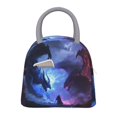 thumbnail image 1 of Disketp Red And Blue Fire Dragon Bolsa Térmica para Almuerzo, Lonchera con Abertura Amplia y Gran Capacidad, Organizador Reutilizable para Mujeres, Hombres y Adultos, 1 of 6