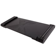 UBesGoo Modern Laptop Desk, 18.9 Adjustable Foldable Bed Table Stand Bed Tray with Extra Mouse Pad Side for Studying, Working