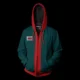 thumbnail image 1 of Männer Frauen Cosplay Jacke Super Spinne Held Meilen Morales die erstaunliche Reiß verschluss Kapuze Sudaderas con capucha Sudaderas 3D Mantel Trainings anzug, 1 of 5