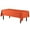 Orange, variant on Exquisite 12 Pack Premium Rectangular Plastic Tablecloth Cover 54" x 108" - Orange