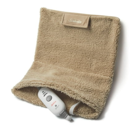 Sunbeam Classic Heating Pad with Ultra Soft Cover for Everyday Muscle and Joint Pain Relief