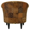 thumbnail image 4 of Fox Hill Trading Nikole Club Chair,  Safari Patchwork Print, 4 of 6