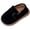 E125-Black, variant on hengsof Girls' Spring Summer Fashionable Flats Adjustable Hook Loop Children's Casual Dress Shoes Solid Color Soft Soled Formal Shoes