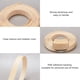 thumbnail image 2 of 1 rollo de chapa de madera de 10 m de largo y 2 cm de ancho, cinta de borde de madera contrachapada con sellado de veta de madera, cinta de borde de chapa preencolada beige., 2 of 5