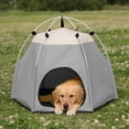 thumbnail image 6 of Deeceymbur Hexagon Pet Tent Outdoor Camping Portable Folding Cat Dog House Waterproof Tear Resistant Travel Shelter Lightweight Bed, 6 of 7