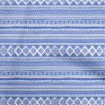 thumbnail image 1 of oneOone Polyester Spandex Medium Blue Fabric Tribal Craft Projects Decor Fabric Printed By The Yard 56 Inch Wide, 1 of 4