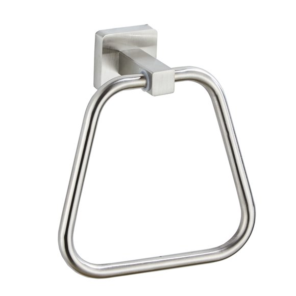 Anillo de toalla de níquel cepillado para baño, cocina, baño, soporte para toallas, perchas, montaje en pared, acero inoxidable resistente