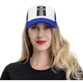 thumbnail image 6 of Hat John 3:16 Bible Verse Christian Trucker Hat Mesh Baseball Cap Men Cowboy hat Women Sun Hat Dad Cap Black, 6 of 8