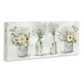 thumbnail image 2 of Stupell Industries Farmhouse Floral Bouquets Song Birds Rustic Vases, 24 x 10, Design by Carol Robinson, 2 of 5