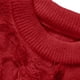 thumbnail image 5 of Kalauyu Distressed Crewneck Sweater Vintage Cable Knit Long Sleeve Men's Crewneck Pullover, 5 of 8