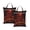 2PCS, variant on Skull Crazy Racer Gothic Vintage Travel Dirty Laundry Bag 1 PC , Portable Hanging Storage Bag for Gym Camping Beach Business Trips