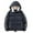Grey, variant on Daznico Jackets for Men,Winter Down Jacket Thickened Warm Casual Hooded Coat Striped Outerwear,Mens Winter Coats,Size:5XL