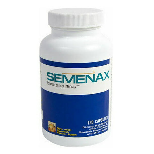 Semenax Volume and Intensity Enhancer 120ct - 2 Bottles (240ct) -  Walmart.com