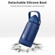 thumbnail image 4 of Bjpkpk Botella De Agua Aislada Con Tapa De Pajita Botellas De Agua Térmicas De 12 Oz Con Boquilla Suave Mango Flexible Y Bota Antideslizante Sin Bpa Vasos Térmicos De Metal De Acero Inoxidable A Prueb, 4 of 5