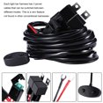 thumbnail image 4 of sweethay Kit de arnés de cableado de luz de barco de coche Universal motocicleta 12V 40A interruptor de relé de lámpara con accesorios de Bombillas para automóviles, 4 of 6