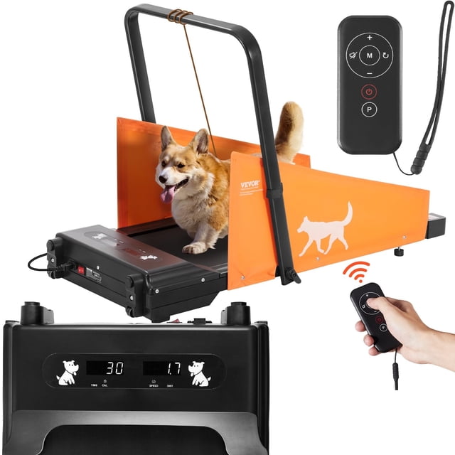 Cinta de correr para perros VEVOR Dog Pacer para perros pequeños y medianos, 200 libras