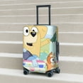 thumbnail image 2 of Lsque Bluey Printed Luggage Cover, Travel Luggage Protector,Scratch and Dirt Resistant, Fits 18-32 Inch Luggage - X-Large, 2 of 9