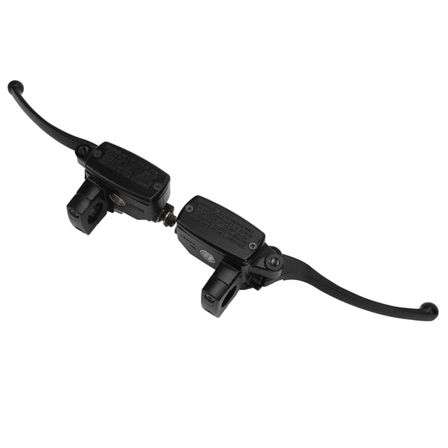 Brake Cylinder Brake Master Hydraulic Brake Lever Hydraulic Brake Pump Brake Handle Hydraulic Brake Master Cylinder Lever Assembly Black For Motorcycle With 1in Handlebars