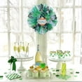 thumbnail image 6 of St. Patrick’s Day Wreath, Artificial Spring Shamrock Door Hanging with Yarn Ribbon, Indoor/Outdoor Holiday Wall Decor for Home, Gifts(16.5x16.5in), 6 of 6