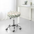 thumbnail image 7 of Fuzoiu Hand Drawn Snake Print Bar Stool Cushions, Super Breathable Round Bar Stool Covers,Seat Cushion Round- One Cushion Only-, 7 of 7