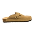 thumbnail image 3 of White Mountain Women's All Day Comfort Bari Leather Slip-On Clog (Taupe, 8), 3 of 5