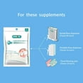 thumbnail image 6 of 400 Count Dental Floss Picks-Tooth Picks Flossers for Adults-General No Break& No Shred Floss Sticks-Family Best Dental Oral Care Set(Pack of 4), 6 of 9