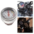 thumbnail image 1 of Medidor de temperatura del motor Medidor de aceite de motocicleta para barcos coches marinos Auto camión lente transparente M20x1.5 0 a 200  degreeC medidor argén, 1 of 8