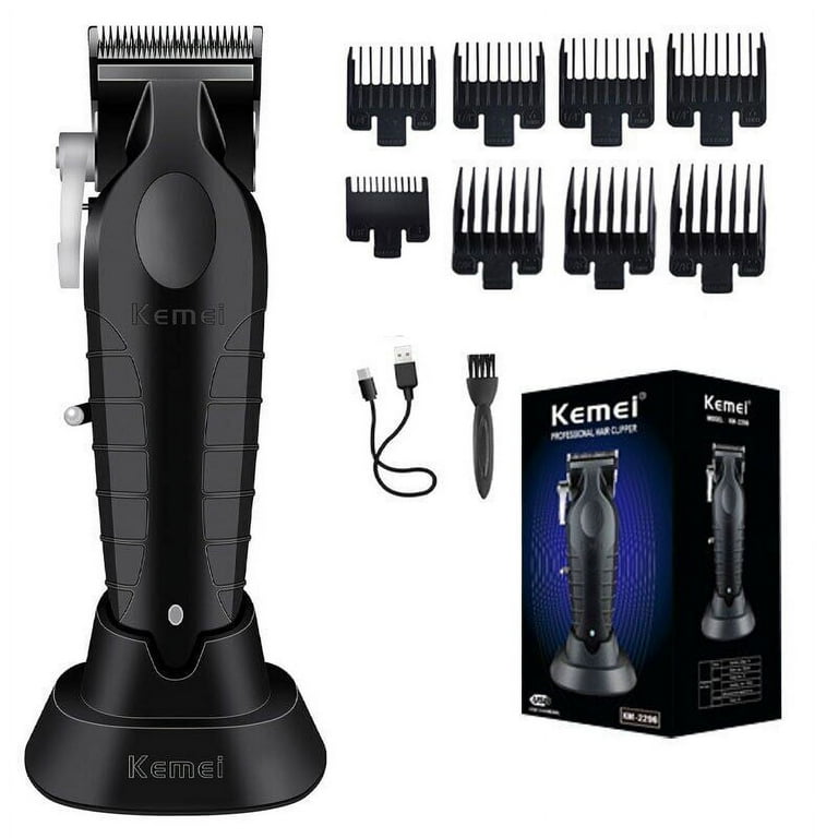 【新品】Kemei KM-2299+KM-2296 バリカン スキンフェード Amazon.com: KEMEI Hair Clipper and Trimmer Set Professional