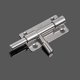 thumbnail image 2 of 304 Stainless Sliding Latch, 2 of 3