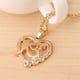 thumbnail image 4 of Fiudx Collar de Corazón, Elegante Colgante de Cristal En Forma de Corazón, Elegante Diseño de Cadena de Agua de Aleación, Regalo Perfecto para El Día de La Madre, Joya para Mamá, Accesorio Único para, 4 of 5