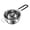 Silver,Black, variant on Uxcell 600ml 304 Stainless Steel Double Boiler Pot with Green Heat Resistant Handle