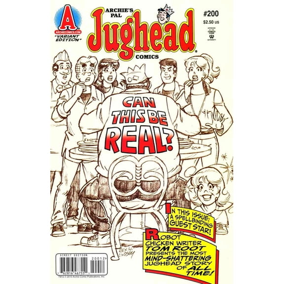Archie's Pal Jughead Comics #200A VF ; Archie Comic Book