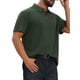 thumbnail image 5 of CAMISA POLO DE NEGOCIOS DE MANGA CORTA CON BOTONES Y COLLAR PARA HOMBRE EN TEXTURA JACQUARD XL VERDE, 5 of 6