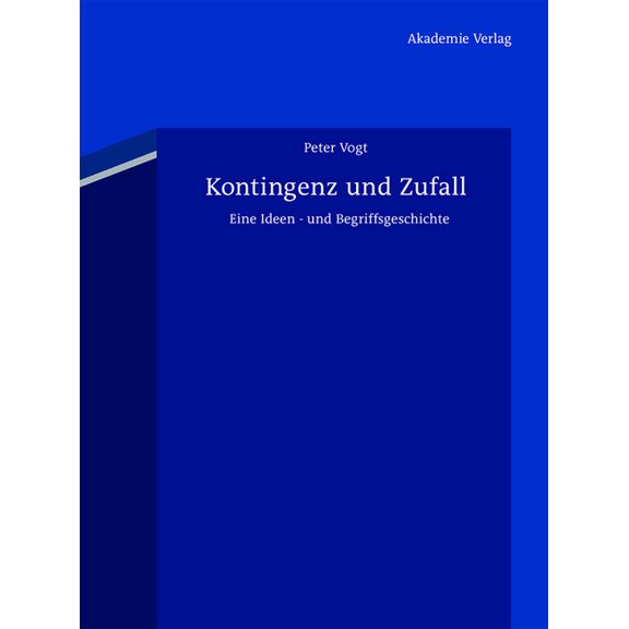Kontingenz und Zufall, (Hardcover)