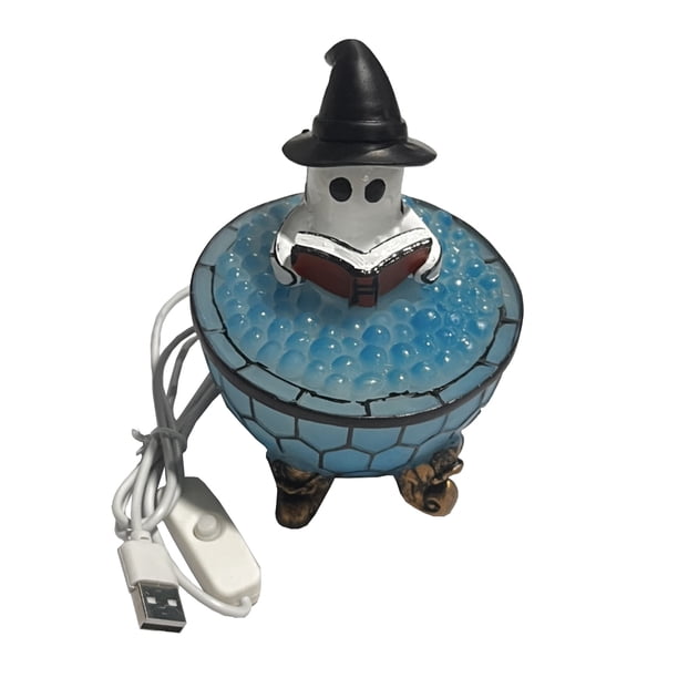 Toystoory Iluminación peculiar Linda decoración de Halloween Fantasmas Lámpara de libro de lectura Decoración de baño de Halloween Fantasmas Iluminación y accesorios