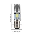 thumbnail image 3 of 1Pcs H4 LED BA20D P15D Headlight 2835 12SMD 6000K White Hi-Lo Lamp Motor Scooter Running Fog Light, 3 of 8