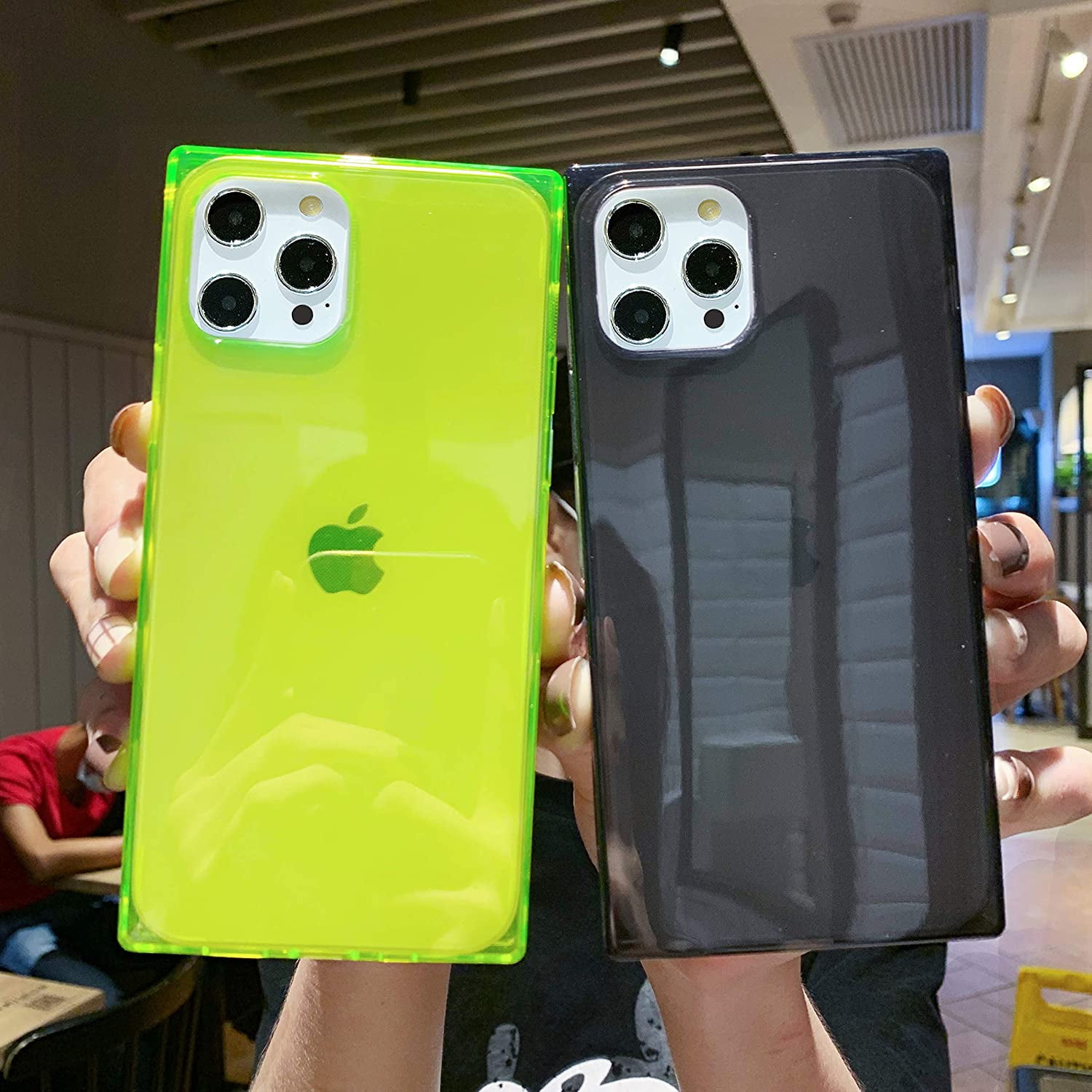 silicone case square case for iphone xs max