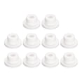 thumbnail image 1 of Unique Bargains 10 Pcs White Plug Holes, T16 Rubber Button Plug for 15mm/0.59' Hole, 1 of 6