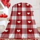 thumbnail image 1 of Manta de franela para sofá, manta de San Valentín, manta de forro polar suave y acogedora con corazones rojos, ideal para sofá, cama y descanso, ideal como regalo para niños., 1 of 7